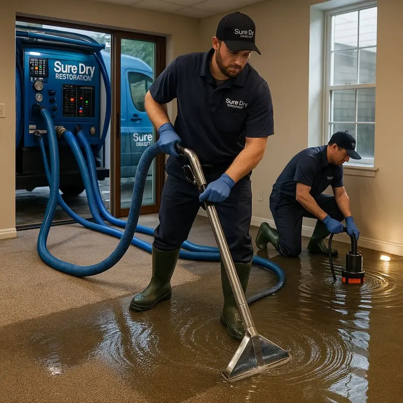 Water Extraction and Removal process in Chilton County, AL